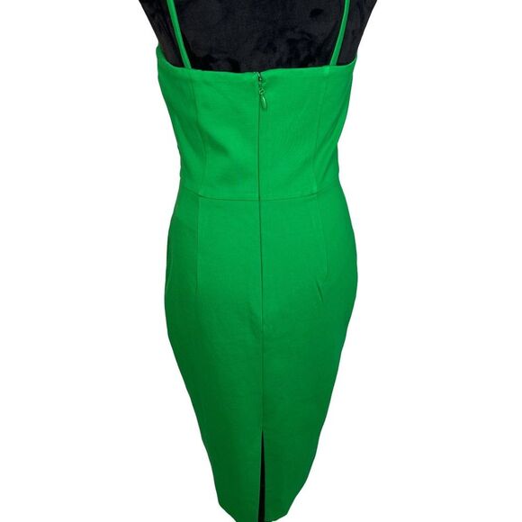Lavish Alice Green Origami Ponte Dress Size 8 NWT - Picture 6 of 12